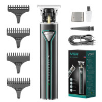 Тример VGR V-009 GREEN TURBO-Режим 4 Насадки LED Підсвітка Тример VGR V-009 GREEN TURBO-Режим 4 Насадки LED Підсвітка