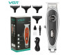 Триммер VGR V-263 BLACK, 3 насадки, LED display