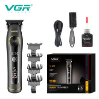 Тример VGR V-299 BLACK 4 Насадки 9000RPM 2000 mAh 5 Рівнів Швидкості LED Display Тример VGR V-299 BLACK 4 Насадки 9000RPM 2000 mAh 5 Рівнів Швидкості LED Display