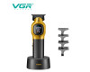 Триммер  VGR V-886T GOLD, 4 насадки, LED display, 8000RPM