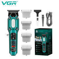 Тример VGR V-900 GREEN 4 Насадки LED Display 7000 RPM Тример VGR V-900 GREEN 4 Насадки LED Display 7000 RPM