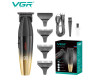 Тример VGR V-906 GOLD 3 Насадки Керамічне Лезо TURBO Режим 9000 RPM LED Display Тример VGR V-906 GOLD 3 Насадки Керамічне Лезо TURBO Режим 9000 RPM LED Display