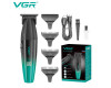Тример VGR V-906 GREEN 3 Насадки Керамічне Лезо TURBO Режим 9000 RPM LED Display Тример VGR V-906 GREEN 3 Насадки Керамічне Лезо TURBO Режим 9000 RPM LED Display