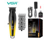 Тример VGR V-974 GOLD 8000 RPM 4 Насадки LED Display