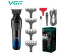 Тример VGR V-998 BLUE 4 Насадки LED Display Тример VGR V-998 BLUE 4 Насадки LED Display