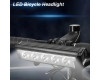 Велофара потужна FY-339B-5LED(white+yellow), Waterproof, Li-Ion акум., ЗУType-C