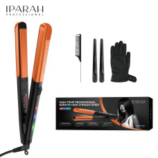 Випрямляч для волосся IPARAH P-132Y ORANGE, 170-250 ° C, керамічне покриття, LED display, 58 W