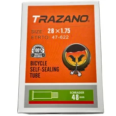 Камера гелева 28х1.75 47-622 Schrader AV 48 мм Trazano